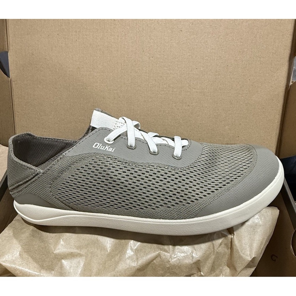 Olukai Moku Pae Men's Size 9.5 Breathable Slip-On Casual Outdoor Mesh Boat Shoes